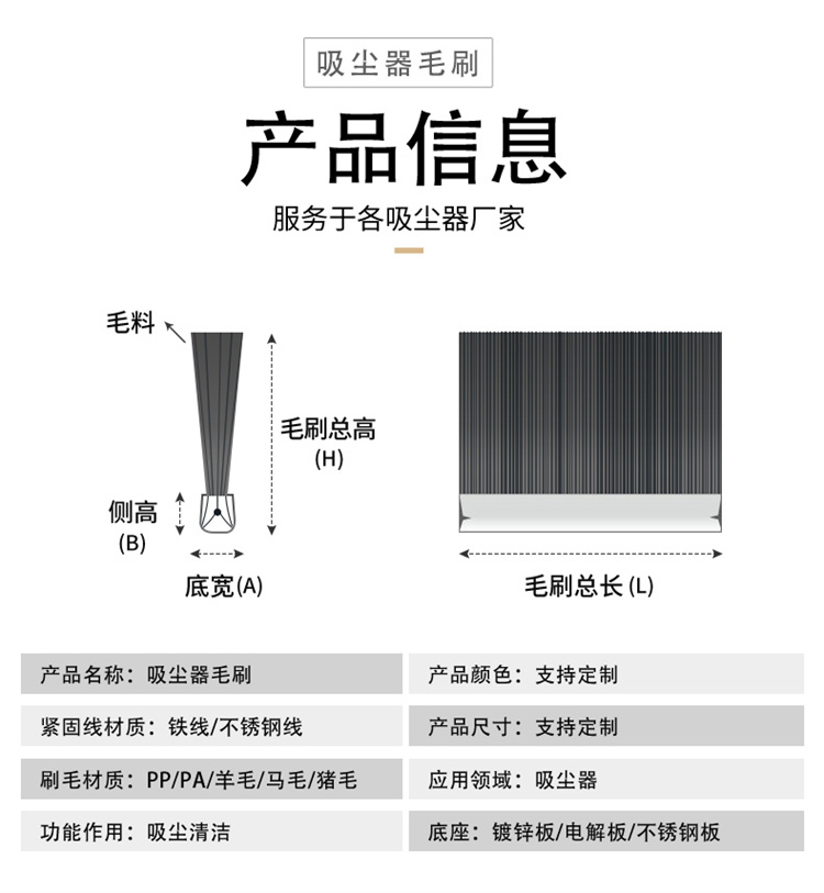 吸尘器条形毛刷图06
