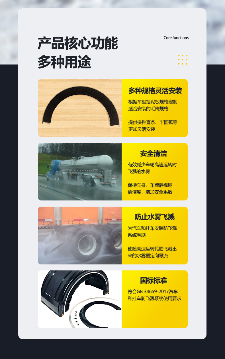 防飞溅尼龙毛刷03
