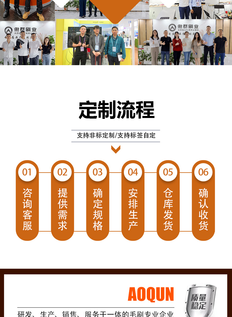 厨房清洁炉灶刷06