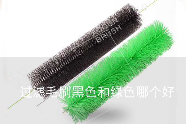 过滤毛刷黑色和绿色哪个好