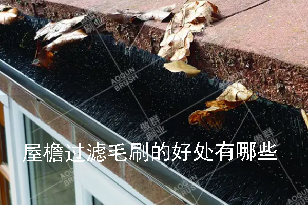 屋檐过滤毛刷的好处有哪些