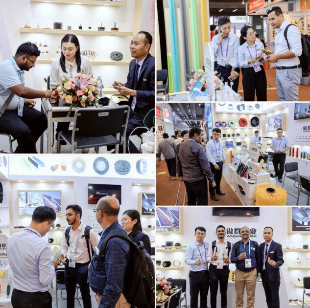 傲群第136届广交会活动现场